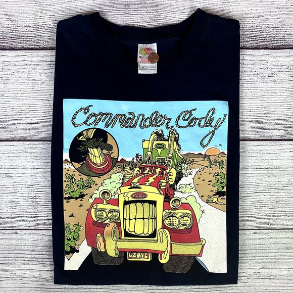 Vintage Commander Cody & His Lost Planet Band / Tour T-shirt